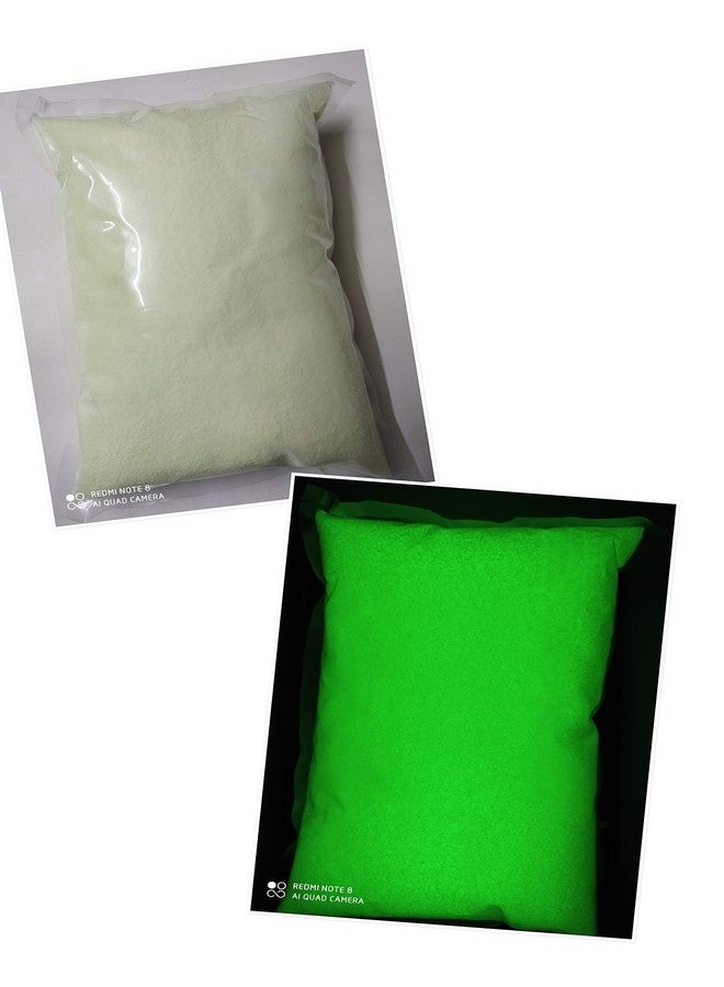 JASH Glow in The Dark Sand, Green Colour 30gm - Image 3